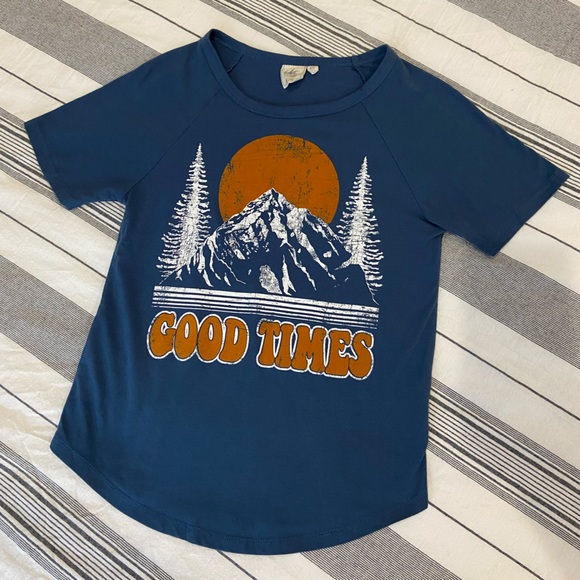 Cropped, velvet, vintage inspired, graphic tee. - Picture 1 of 7